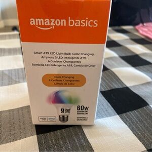 Amazon basics color changing light bulb